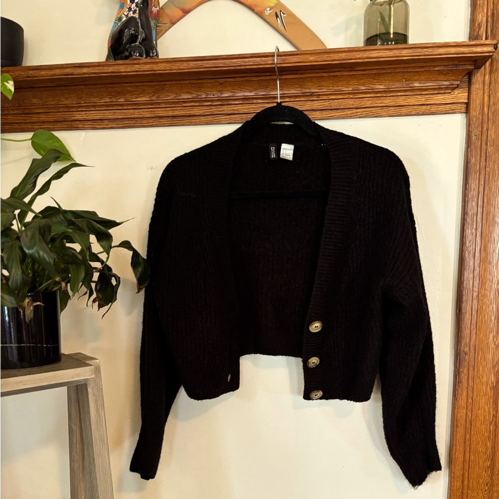 H&M cropped cardigan